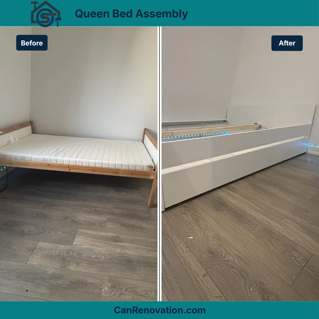 Queen Bed Assembly – North York